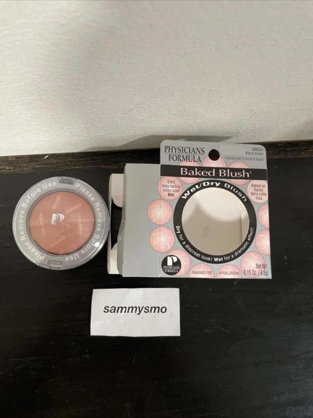 PHYSICIANS FORMULA Baked Blush #3850 Baked Ginger, Please Read Description